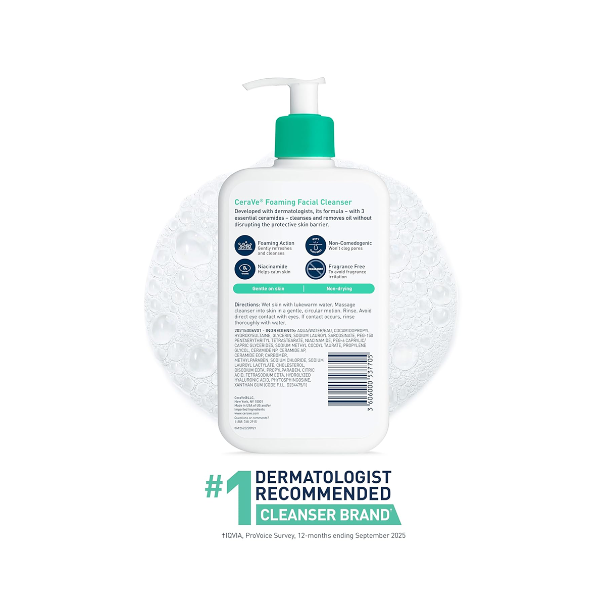 CeraVe Foaming Facial Cleanser - 87 ml - For Normal to Oily Skin in Bangladesh Important Facts CeraVe Foaming Facial Cleanser - 87 ml - For Normal to Oily Skin in Bangladesh Important Facts