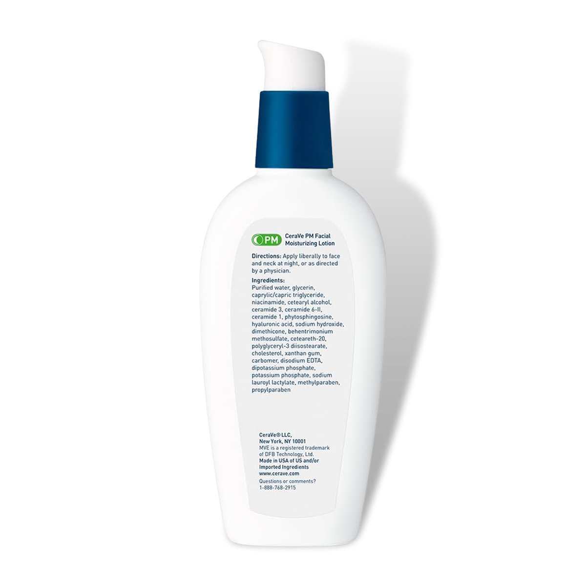 CeraVe PM Facial Moisturizing Lotion - 3 FL OZ (89 ml) in Bangladesh Important Facts CeraVe PM Facial Moisturizing Lotion - 3 FL OZ (89 ml) in Bangladesh Important Facts