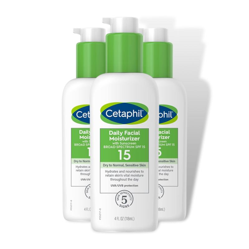 Cetaphil Daily Facial Moisturizer with Sunscreen – SPF 15 – 118ml in Bangladesh Image 02