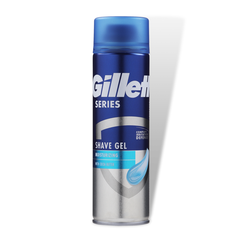 Gillette Series Moisturizing Shave Gel with Cocoa Butter - 200 ml in Bangladesh Image 01