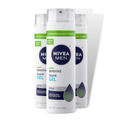 NIVEA MEN Sensitive Shave Gel – 198g in Bangladesh Image 02