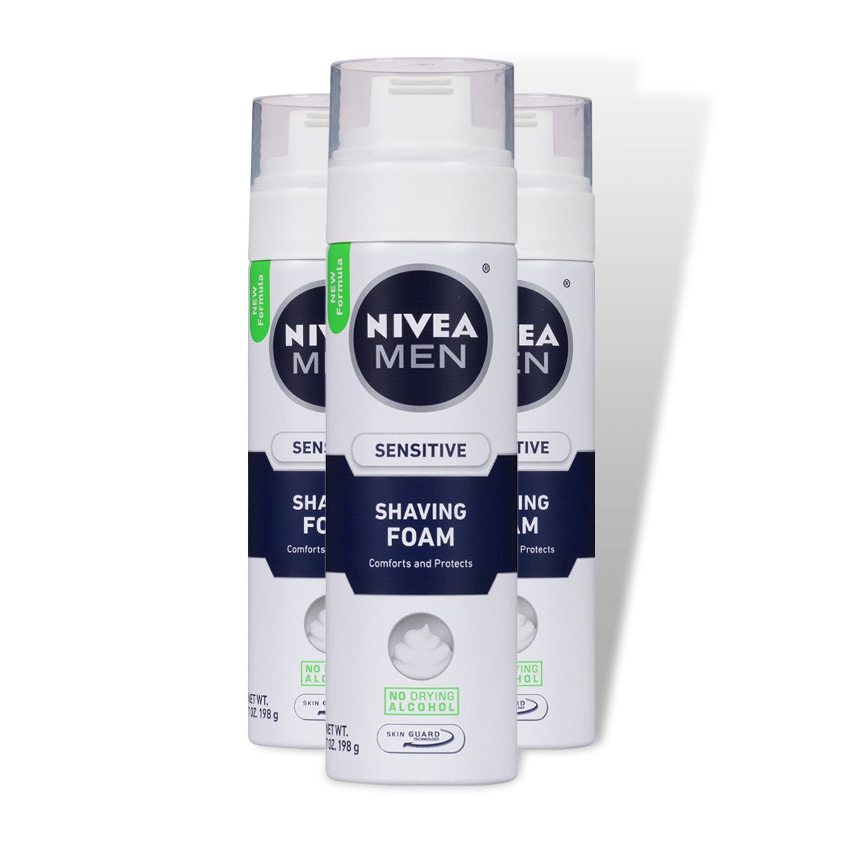 NIVEA MEN Sensitive Shaving Foam – 198g in Bangladesh Image 02 NIVEA MEN Sensitive Shaving Foam – 198g in Bangladesh Image 02