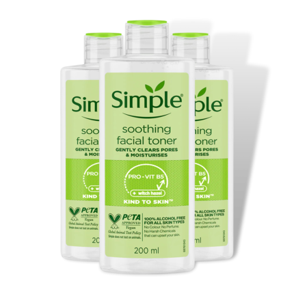 Simple Soothing Facial Toner – 200 ml in Bangladesh Image 02