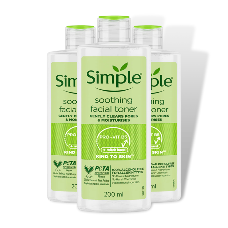 Simple Soothing Facial Toner – 200 ml in Bangladesh Image 02